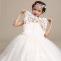 wedding dress 2018 children long frock design white princess dresses for kid cloing party wear frock flower girl dresses